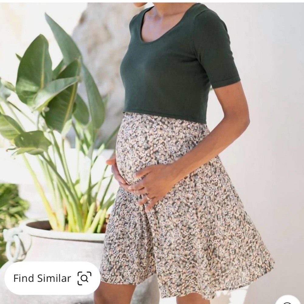 NEW WITH TAGS sold out everywhere Seraphine nursing dress. BEAUTIFUL… size 8